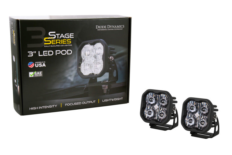 Diode Dynamics Fits SS3 LED Pod Max - White Combo Standard (Pair)