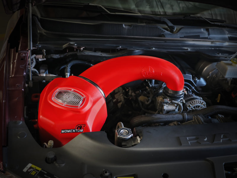 aFe Momentum Fits GT Pro DRY S Intake System Red Edition 19-23 Dodge RAM 1500