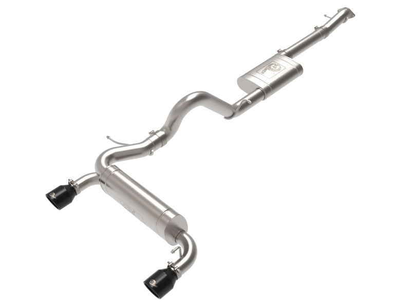 aFe Fits Vulcan 3in 304 SS Cat-Back Exhaust 2021 Ford Bronco L4-2.3L (t)/V6-2.7L