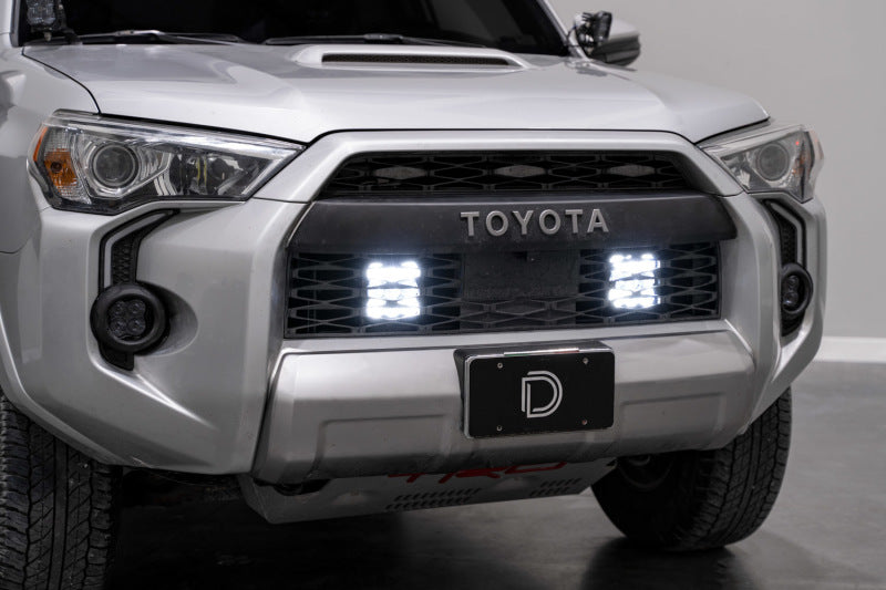 Diode Dynamics Fits 14-23 Toyota 4Runner SS5 Stealth Grille LED 4-Pod Kit - Pro