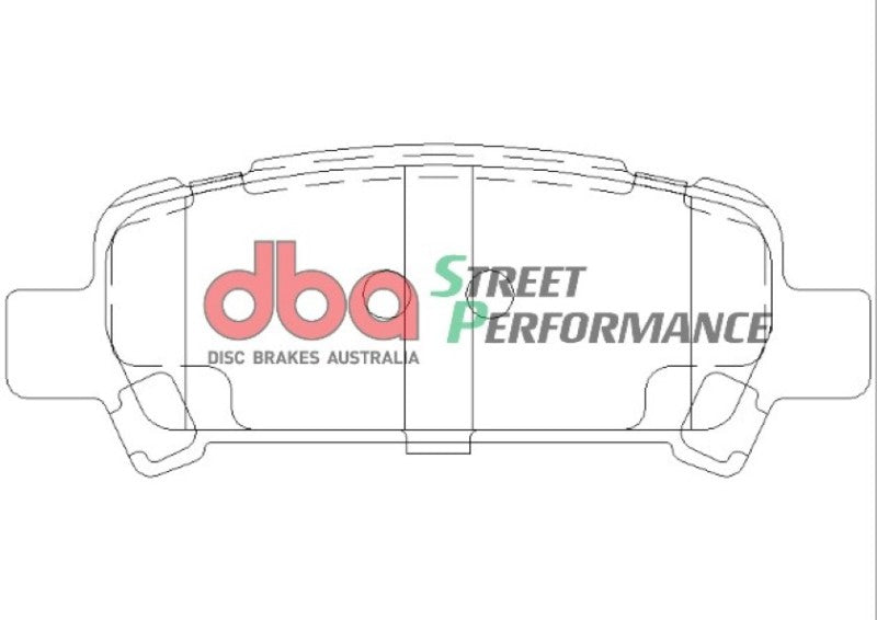 Dba Fits 02-03 Subaru WRX SP500 Rear Brake Pads