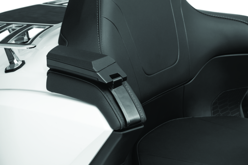 Kuryakyn Fits Omni Passenger Armrests Black