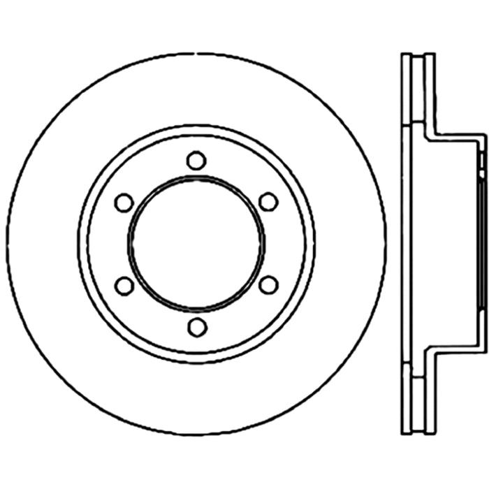 Stoptech Power Slot Fits 01-07 Toyota Sequoia / 00-06 Tundra CRYO Slotted Front