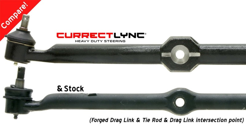 RockJock Fits TJ/LJ/XJ/MJ Currectlync Steering System Bolt-On W/ 1 1/4in Dia.