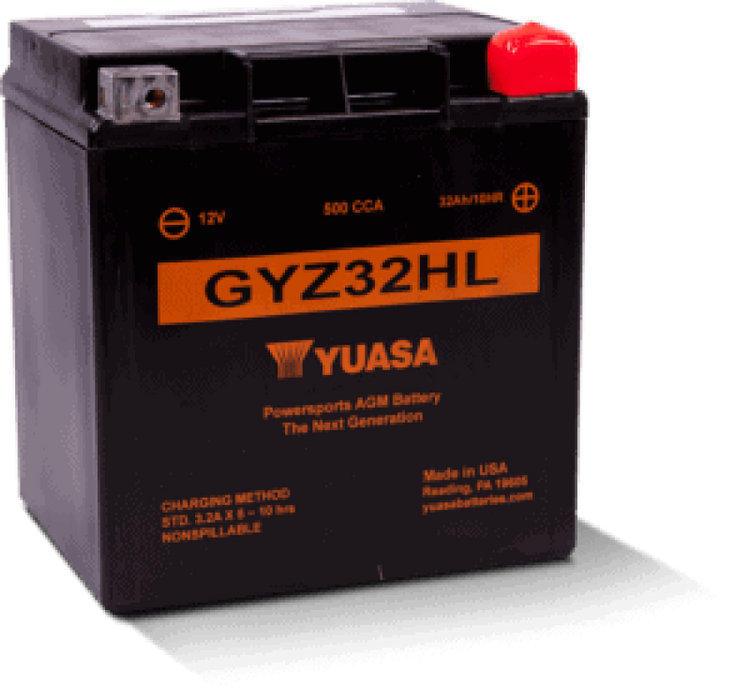 Yuasa GYZ32HL High Performance Maintenance Free AGM Fits 12 Volt Battery