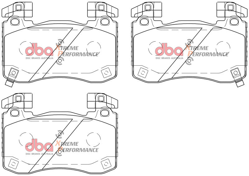 Dba Fits 2018+ Kia Stinger V6 Twin Turbo XP Performance Front Brake Pads