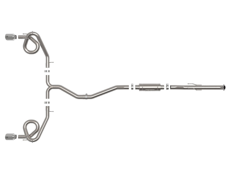 aFe Fits 22-23 Honda Civic Si L4 1.5L (t) Takeda 2.5in To 3in 304 SS Cat-Back