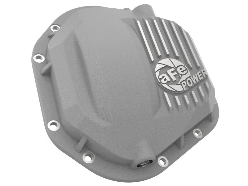 aFe Front Differential Cover (Raw; Fits Street Series); Ford Diesel Trucks