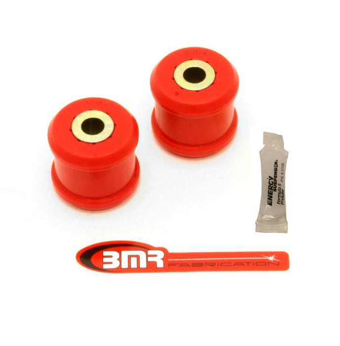 BMR Fits 10-15 5th Gen Camaro Front Lower Inner Control Arm Bushing Kit - Red