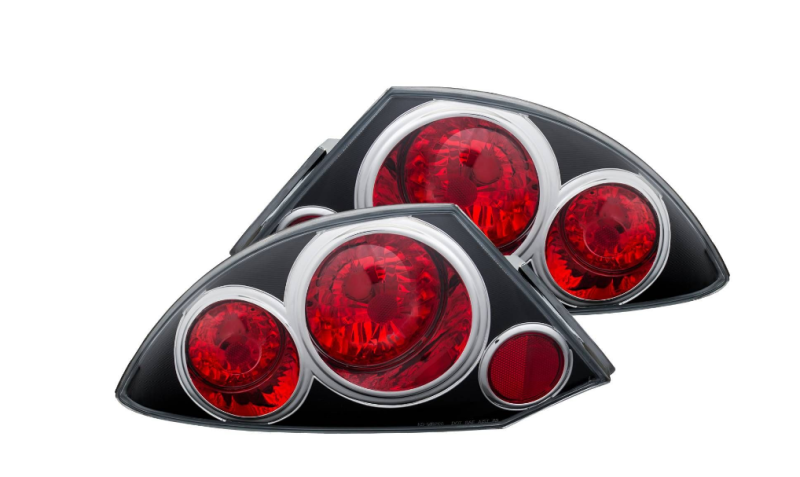 Anzo Fits 2000-2005 Mitsubishi Eclipse Taillights Black