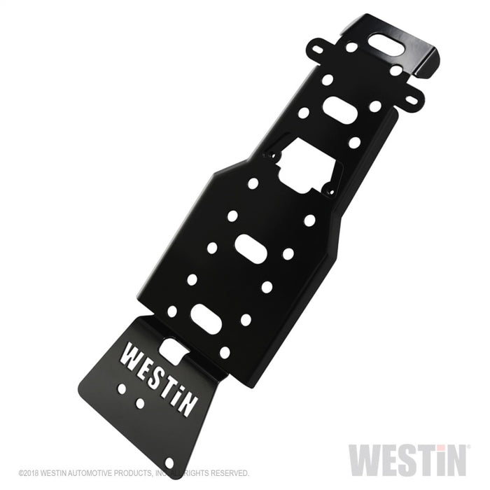 Westin/Snyper Fits 07-11 Jeep Wrangler Transmission Pan Skid Plate - Textured