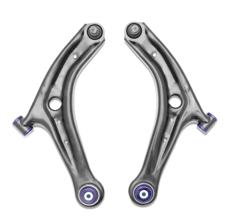 Superpro Fits 14-19 Ford Fiesta ST Front Lower Control Arm Set W/ Preinstalled