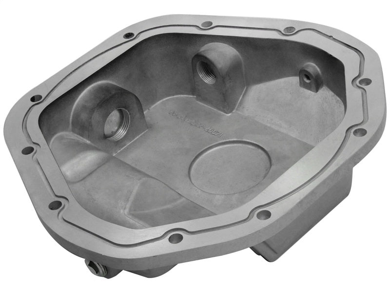 aFe Front Differential Cover (Raw; Fits Street Series); Ford Diesel Trucks