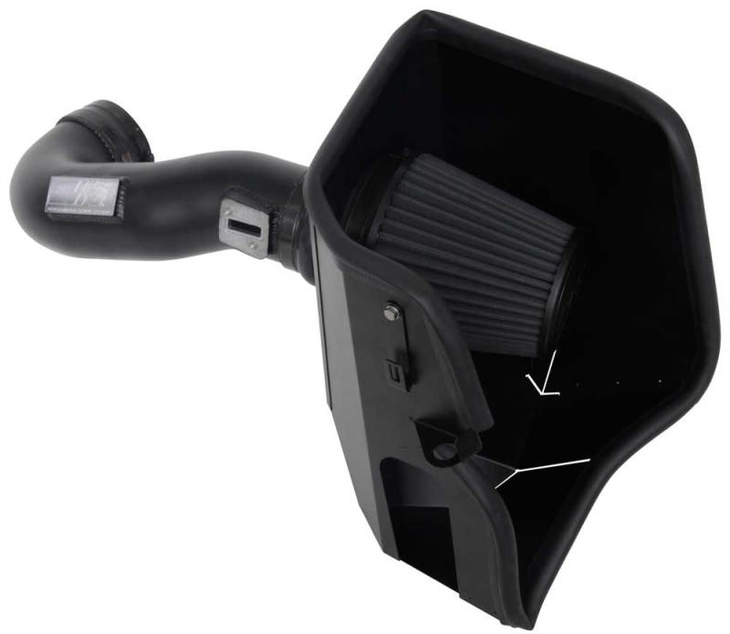 K&amp;N Fits 2019 Chevrolet Silverado 1500 5.3L V8 Black Performance Intake Kit