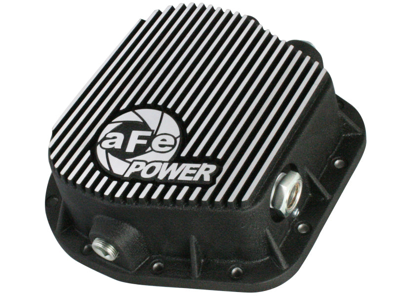 aFe Fits Power Rear Differential Cover (Machined) 12 Bolt 9.75in 11-13 Ford