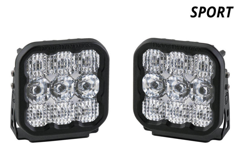 Diode Dynamics Fits SS5 LED Pod Sport - White Driving (Pair)