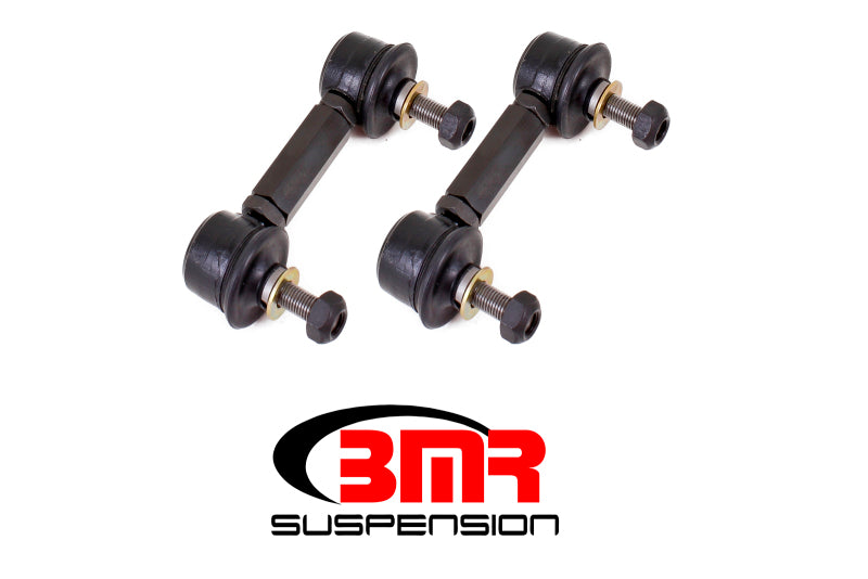 BMR Fits 10-11 5th Gen Camaro Rear Sway Bar End Link Kit - Black