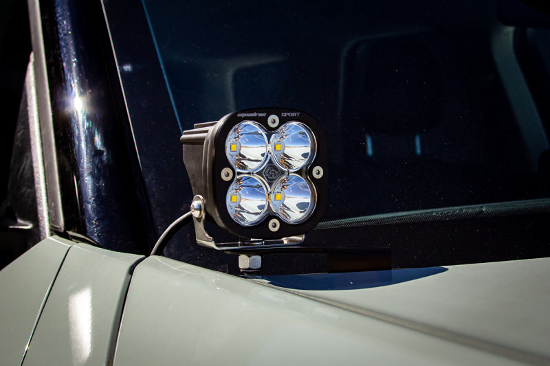 Baja Designs Fits 21+ Ford Bronco Sport Squadron Pro Spot LED Light Pods - Clear