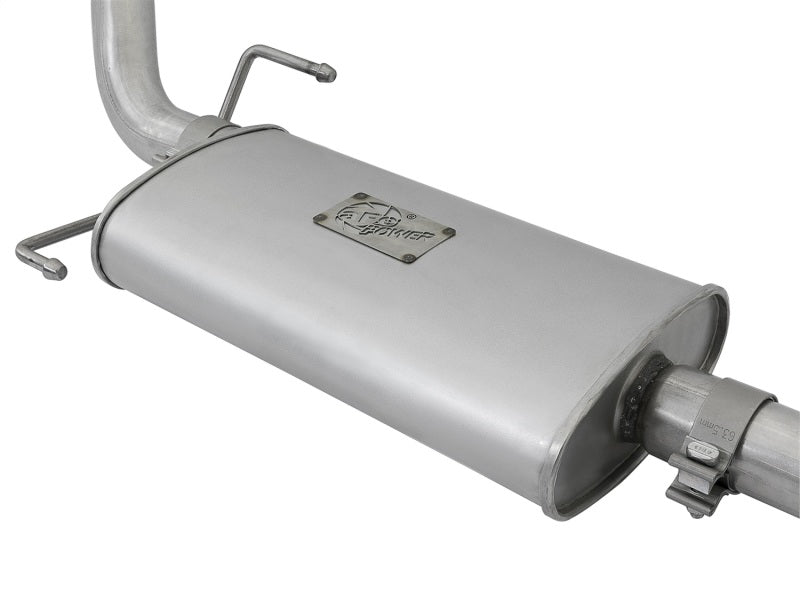 aFe Fits Scorpion 2-1/2in Alum Steel Cat-Back Exhaust W/ Polished Tips 07-17