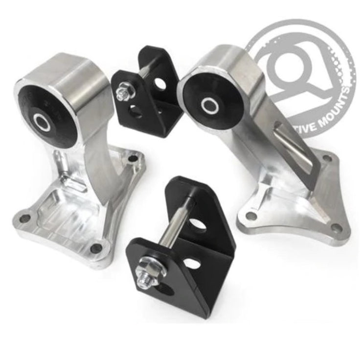 Innovative Fits 00-09 Honda S2000 F-Series Silver Aluminum Mounts 75A Bushings