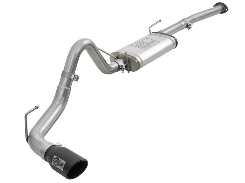 aFe MACH Force-Xp Fits 2-1/2in 304 SS Cat-Back Exhaust W/black Tips 2016+ Toyota