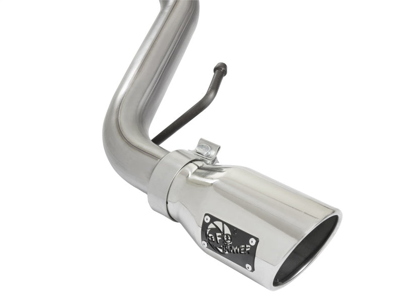 aFe Fits Scorpion 2-1/2in Alum Steel Cat-Back Exhaust W/ Polished Tips 07-17