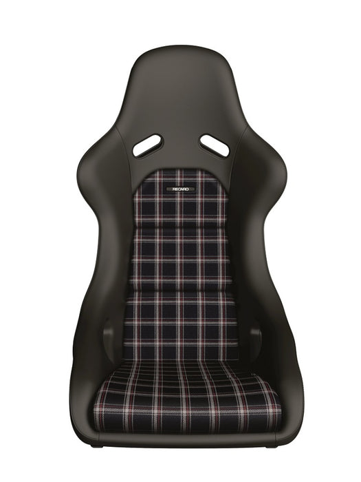 Recaro Fits Classic Pole Position ABE Seat - Black Leather/Classic Checkered