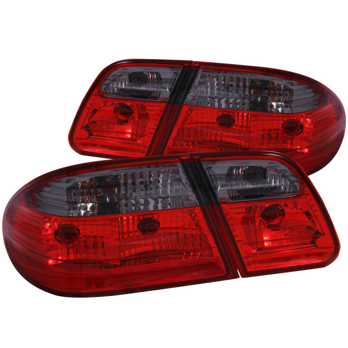 Anzo Fits 1996-2002 Mercedes Benz E Class W210 Taillights Red/Smoke G2