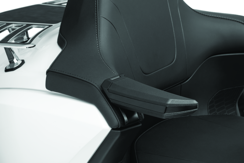 Kuryakyn Fits Omni Passenger Armrests Black