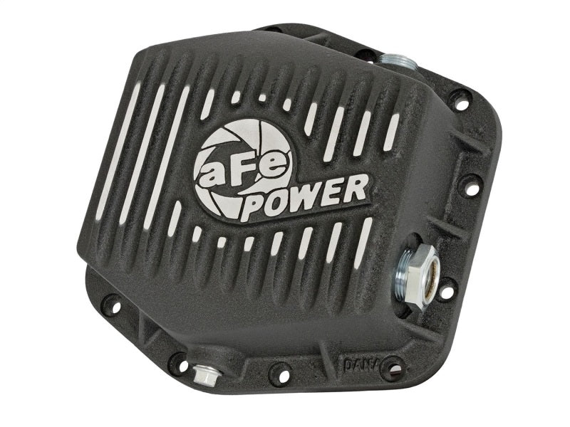 aFe Fits Power Rear Differential Cover (Machined Black) 15-17 GM Colorado/Canyon