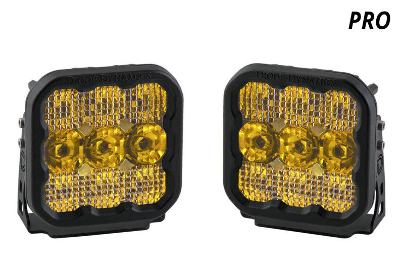 Diode Dynamics Fits SS5 LED Pod Pro - Yellow Driving (Pair)