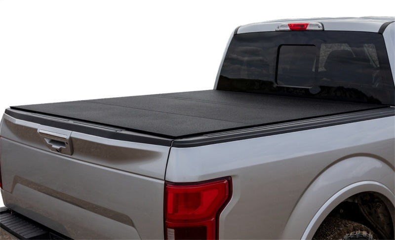 Access LOMAX Tri-Fold Cover Fits 2022+ Ford Maverick 4ft 5in Bed - Black