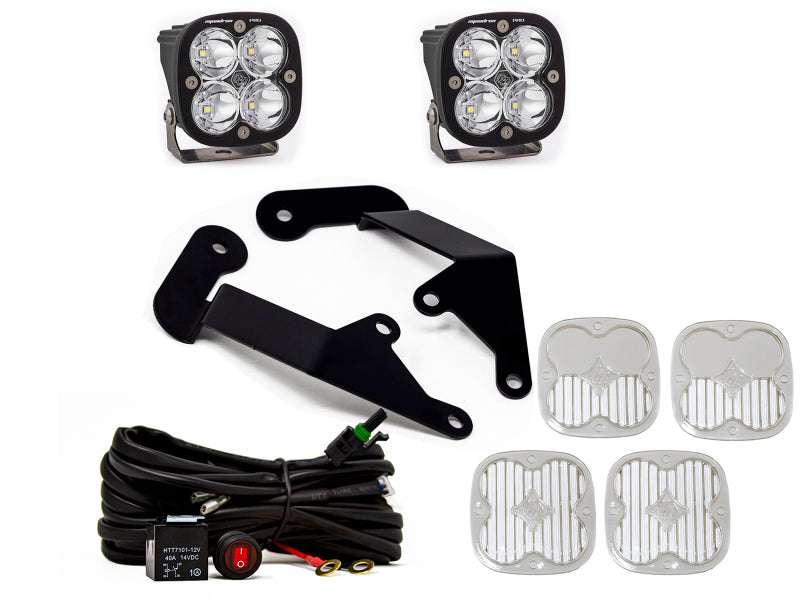 Baja Designs Fits 21+ Ford Bronco Sport Squadron Pro Spot LED Light Pods - Clear