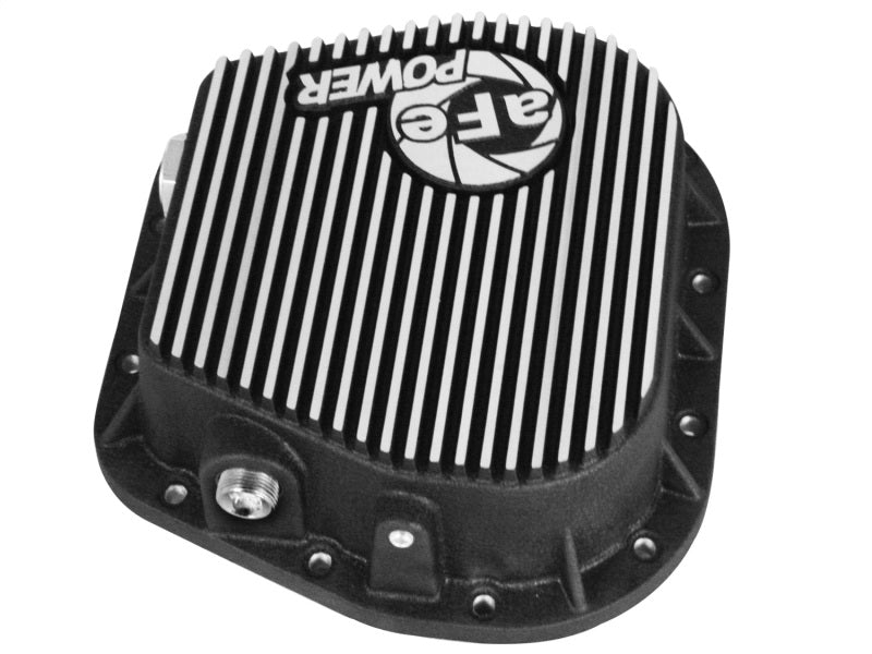 aFe Fits Power Rear Differential Cover (Machined) 12 Bolt 9.75in 11-13 Ford