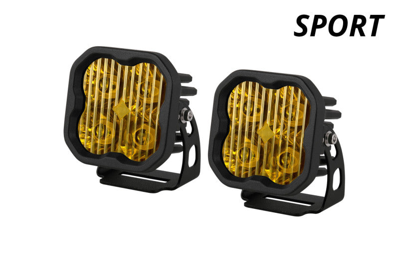 Diode Dynamics Fits SS3 Sport ABL - Yellow Driving Standard (Pair)