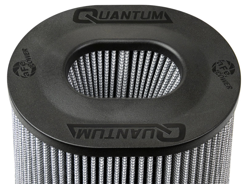 aFe Fits Quantum Pro DRY S Air Filter Inverted Top - 5.5inx4.25in Flange X 9in