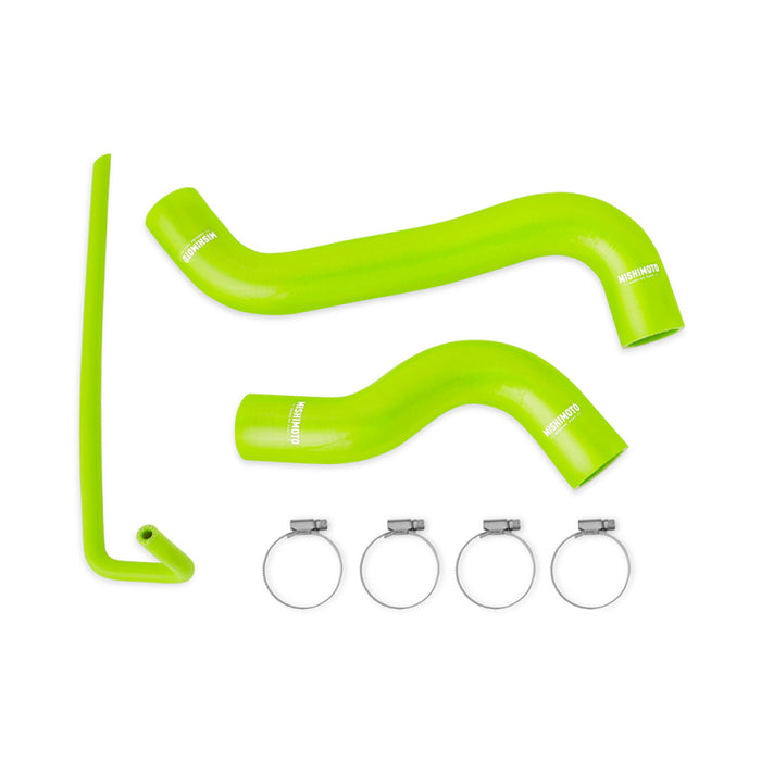 Mishimoto Fits 2015+ Subaru WRX Silicone Radiator Coolant Hose Kit - Neon Yellow