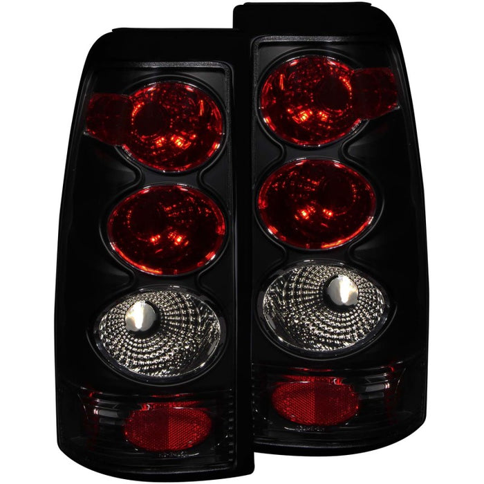 Anzo Fits 1999-2002 Chevrolet Silverado 1500 Taillights Dark Smoke