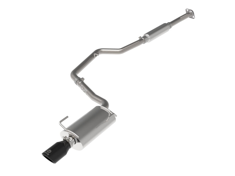 aFe POWER Takeda Fits 12-16 Subaru Impreza 2.0L 2.5in 304SS CB Exhaust W/ Black