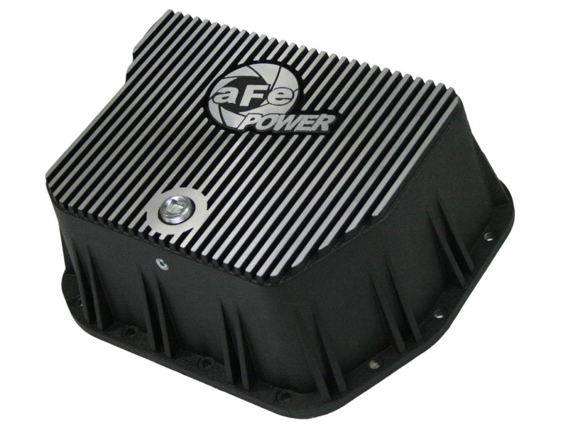 aFe Fits Power Cover Trans Pan Machined COV Trans Pan Dodge Diesel Trucks 94-07