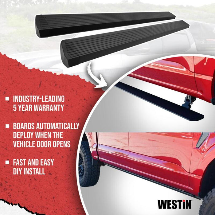 Westin Fits 18-24 Jeep Wrangler JL Unlimited 4dr Pro-e Running Boards - Tex. Blk