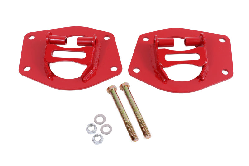 BMR Fits 10-15 5th Gen Camaro Coilover Conversion Kit Rear Upper Mount - Red