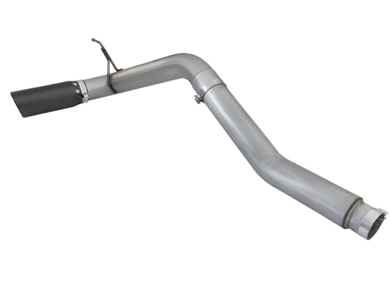 aFe LARGE BORE Fits HD 5in DPF-Back SS Exhaust W/ Black Tip 2016 Nissan Titan