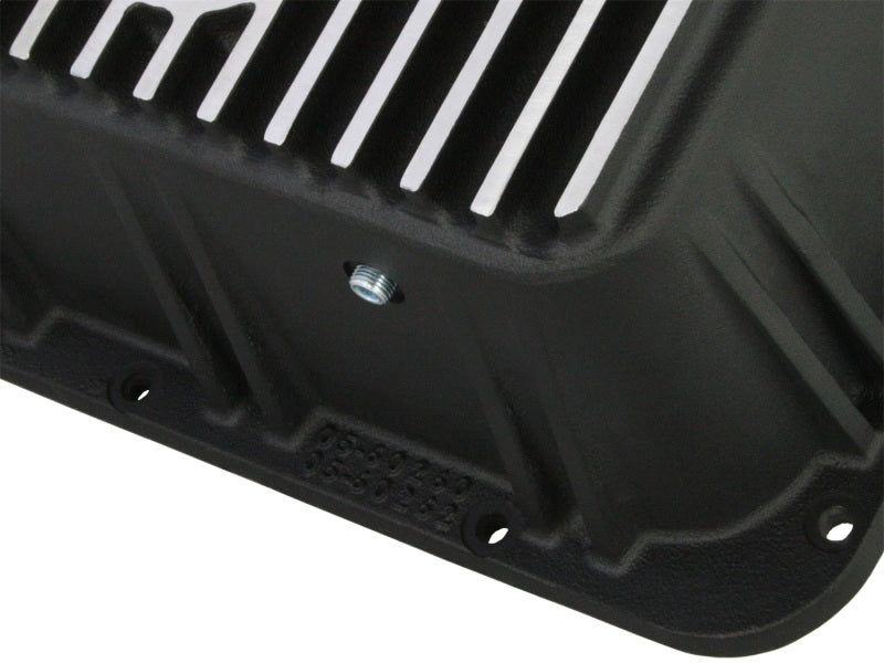 aFe Fits Power Cover Trans Pan Machined Trans Pan GM Diesel Trucks 01-12 V8-6.6L