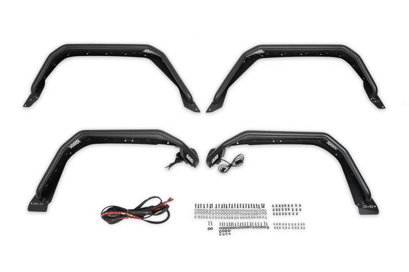 DV8 Offroad Fits 20-23 Jeep Gladiator JT Spec Series Fender Flares