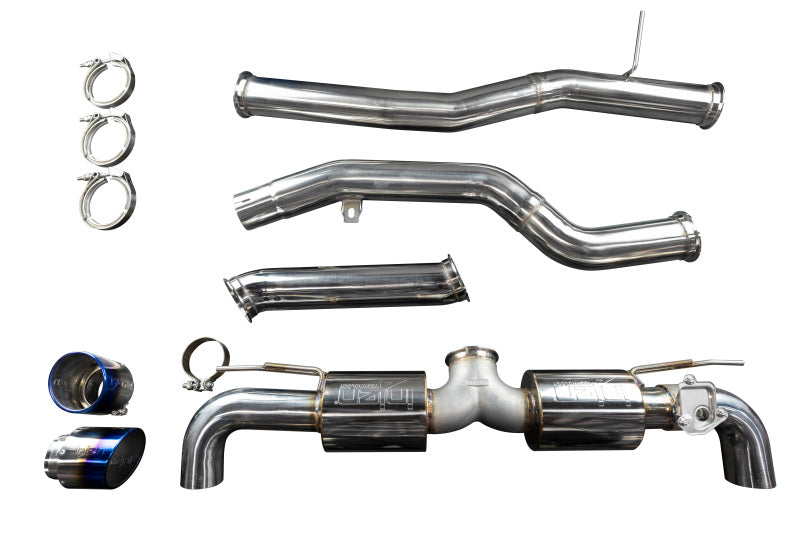 Injen Fits 20-21 Toyota Supra 3.0L Turbo 6cyl SS Cat-Back Exhaust W/ Burnt Tips