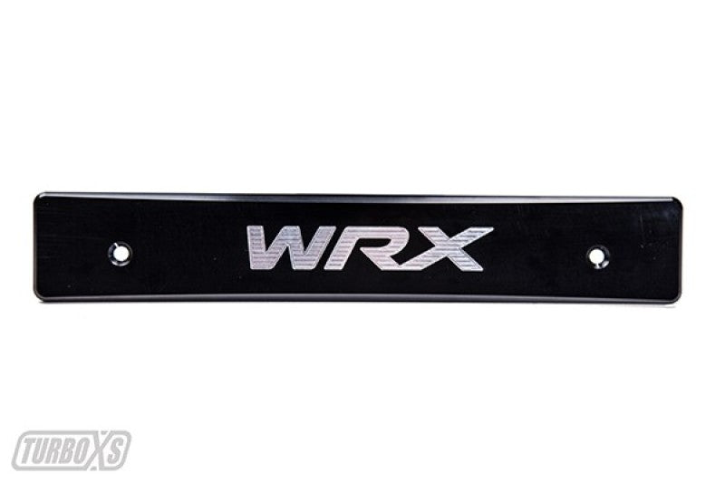 Turbo XS Fits 15-17 Subaru WRX/STi Billet Aluminum License Plate Delete Black