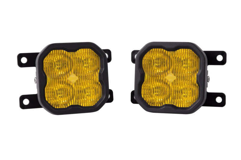 Diode Dynamics Fits SS3 Pro Type AS Kit - Yellow SAE Fog