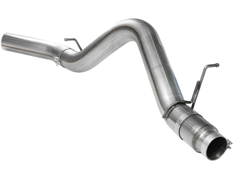 aFe MACHForce Fits XP Exhaust 5in DPF-Back SS 11-13 GM Diesel Trucks V8-6.6L