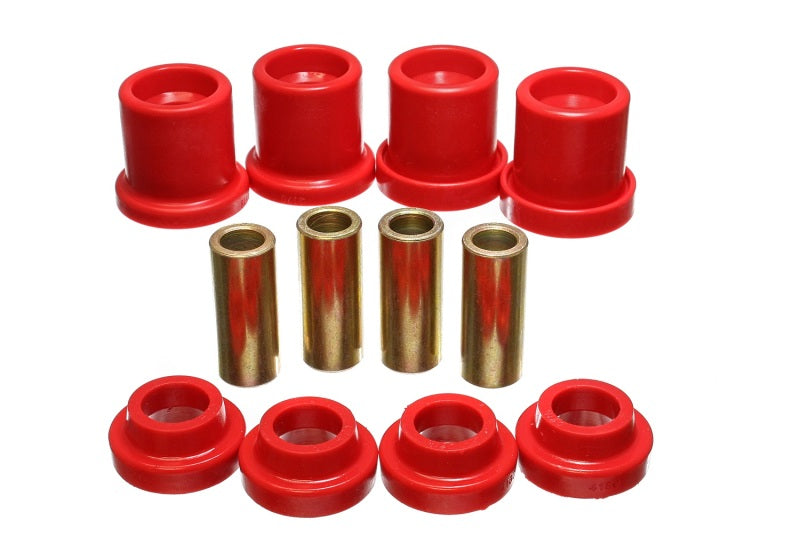 Fits Energy Suspension 90-96 Nissan 300ZX Red Rear Sub Frame Set